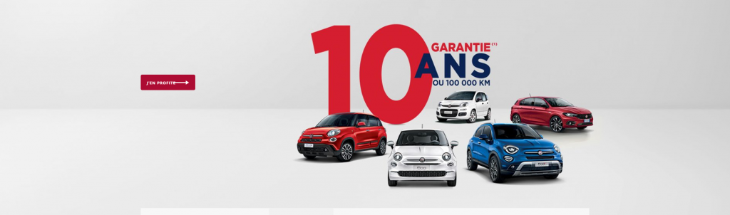 Garantie Fiat 10 ans !