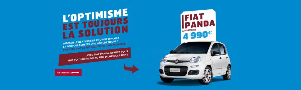 Fiat panda à partir de 4990 €