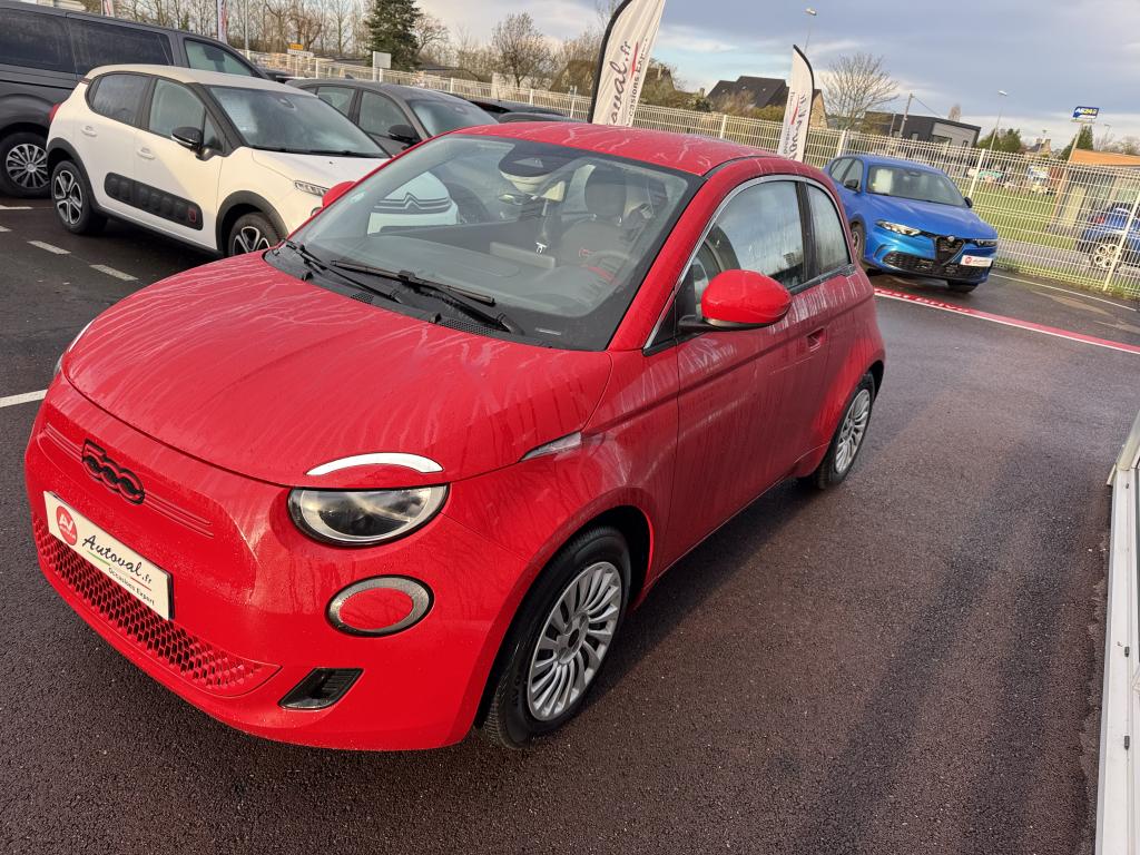 FIAT 500 BEV 118 CH 42 KW RED